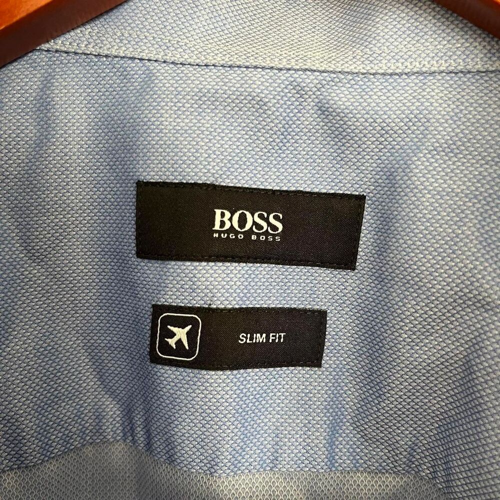 Boss Men's Blue Shirt